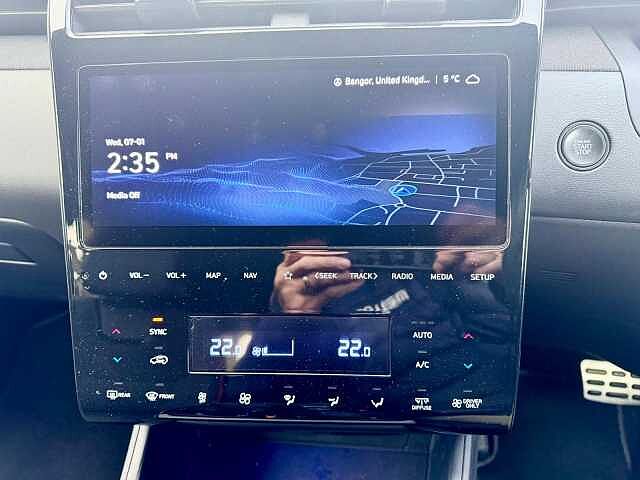 Hyundai TUCSON 1.6 TGDi Hybrid 230 N Line 5dr 2WD Auto Red