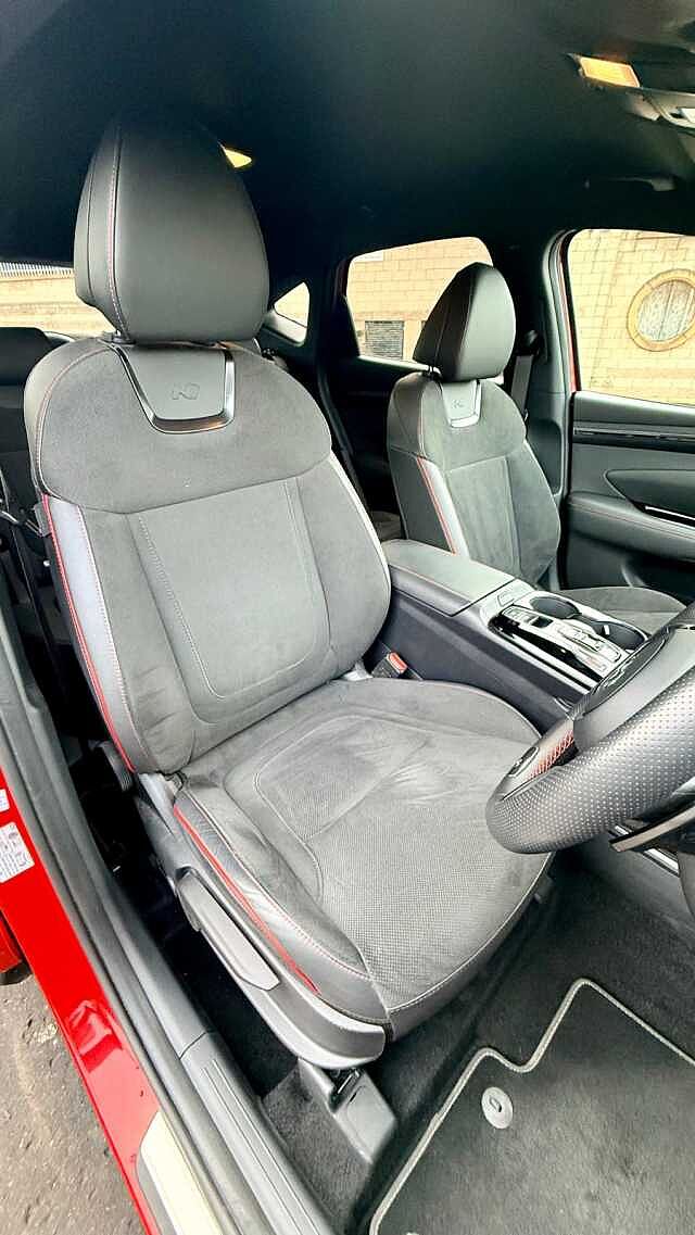 Hyundai TUCSON 1.6 TGDi Hybrid 230 N Line 5dr 2WD Auto Red