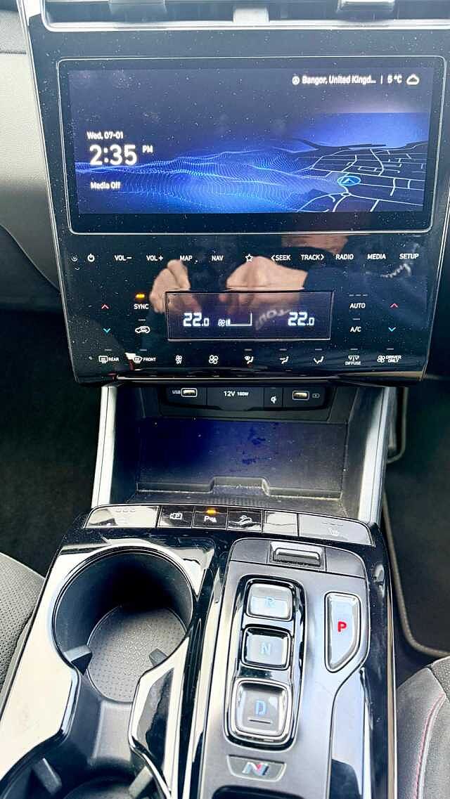 Hyundai TUCSON 1.6 TGDi Hybrid 230 N Line 5dr 2WD Auto Red