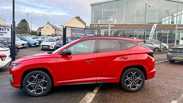 Hyundai TUCSON 1.6 TGDi Hybrid 230 N Line 5dr 2WD Auto Red