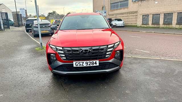 Hyundai TUCSON 1.6 TGDi Hybrid 230 N Line 5dr 2WD Auto Red
