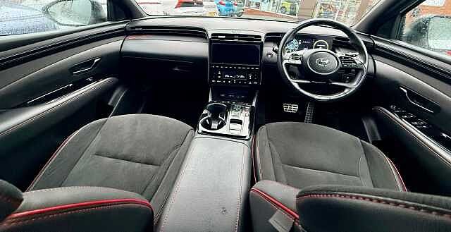Hyundai TUCSON 1.6 TGDi Hybrid 230 N Line 5dr 2WD Auto White