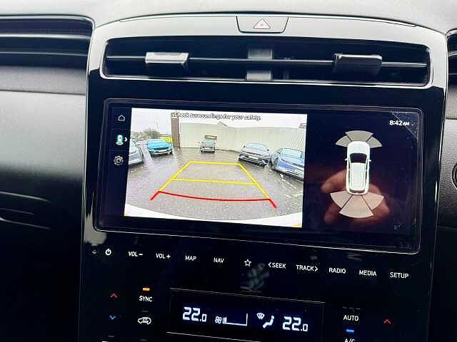 Hyundai TUCSON 1.6 TGDi Hybrid 230 N Line 5dr 2WD Auto White