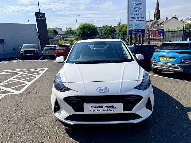 Hyundai I10 1.0 [63] Advance 5dr Auto [Nav] White