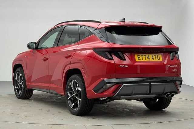 Hyundai TUCSON 1.6T Hybrid N Line 5dr Auto Red