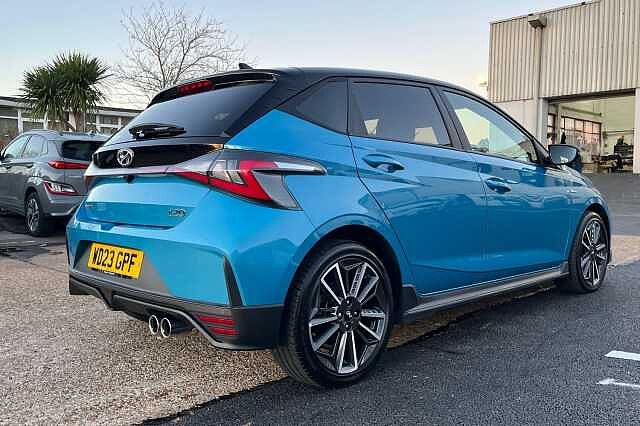 Hyundai I20 1.0 T-GDi MHEV N Line DCT Euro 6 (s/s) 5dr Blue