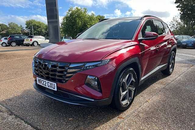 Hyundai TUCSON 1.6 h T-GDi 13.8kWh Ultimate Auto 4WD Euro 6 (s/s) 5dr Red