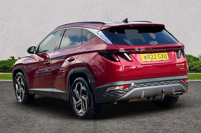 Hyundai TUCSON 1.6 h T-GDi 13.8kWh Ultimate Auto 4WD Euro 6 (s/s) 5dr Red