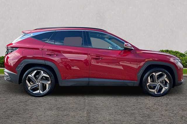 Hyundai TUCSON 1.6 h T-GDi 13.8kWh Ultimate Auto 4WD Euro 6 (s/s) 5dr Red