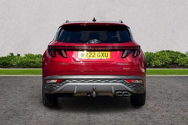 Hyundai TUCSON 1.6 h T-GDi 13.8kWh Ultimate Auto 4WD Euro 6 (s/s) 5dr Red