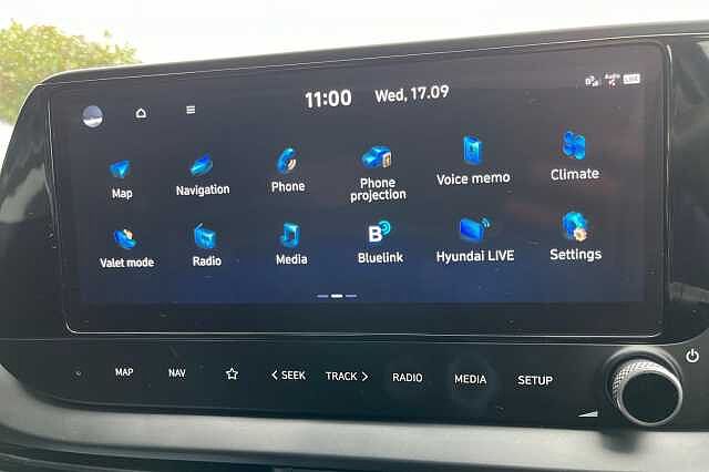 Hyundai BAYON 1.0 T-GDi MHEV Premium Euro 6 (s/s) 5dr Blue