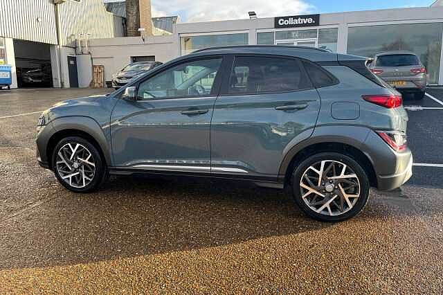 Hyundai KONA 1.6 h-GDi Premium DCT Euro 6 (s/s) 5dr Green