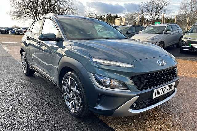 Hyundai KONA 1.6 h-GDi Premium DCT Euro 6 (s/s) 5dr Green