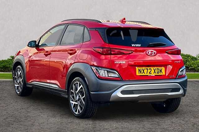 Hyundai KONA 1.6 h-GDi Premium DCT Euro 6 (s/s) 5dr Red