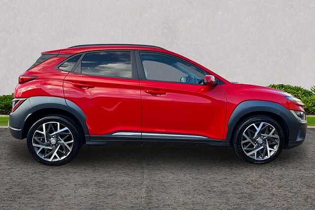 Hyundai KONA 1.6 h-GDi Premium DCT Euro 6 (s/s) 5dr Red