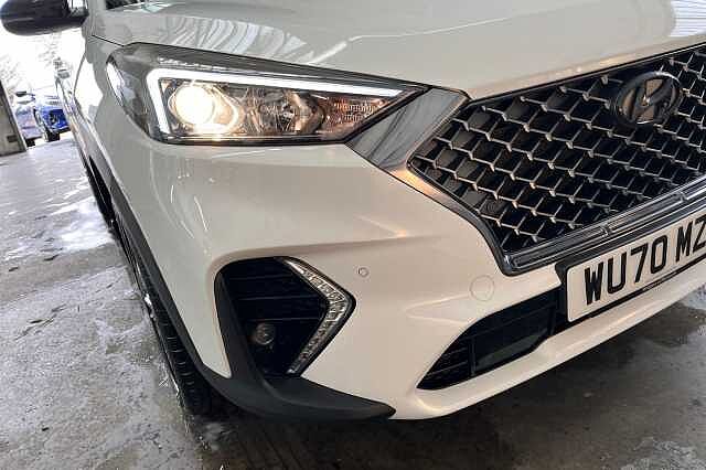 Hyundai TUCSON 1.6 T-GDi N Line DCT Euro 6 (s/s) 5dr White
