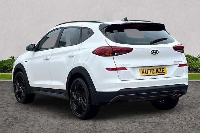 Hyundai TUCSON 1.6 T-GDi N Line DCT Euro 6 (s/s) 5dr White