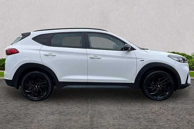Hyundai TUCSON 1.6 T-GDi N Line DCT Euro 6 (s/s) 5dr White
