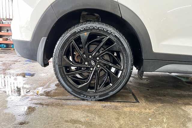 Hyundai TUCSON 1.6 T-GDi N Line DCT Euro 6 (s/s) 5dr White