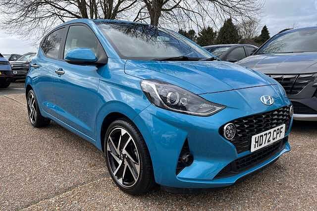 Hyundai I10 1.0 Premium Auto Euro 6 (s/s) 5dr Blue