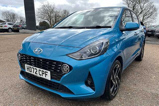 Hyundai I10 1.0 Premium Auto Euro 6 (s/s) 5dr Blue