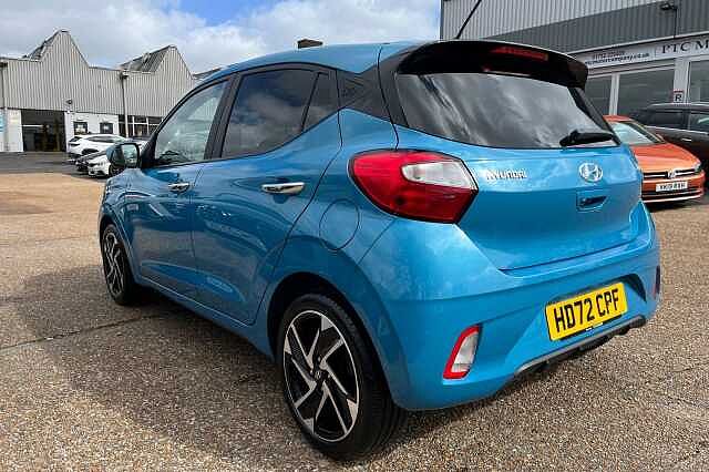 Hyundai I10 1.0 Premium Auto Euro 6 (s/s) 5dr Blue