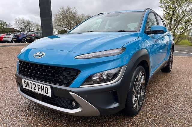Hyundai KONA 1.6 h-GDi Premium DCT Euro 6 (s/s) 5dr Blue