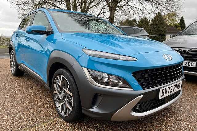 Hyundai KONA 1.6 h-GDi Premium DCT Euro 6 (s/s) 5dr Blue