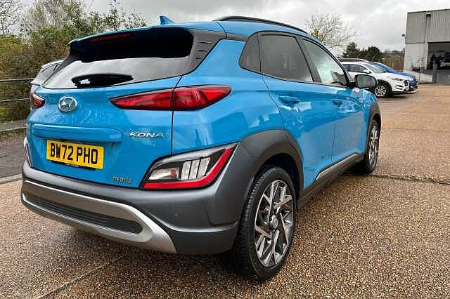 Hyundai KONA 1.6 h-GDi Premium DCT Euro 6 (s/s) 5dr Blue