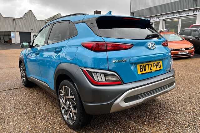 Hyundai KONA 1.6 h-GDi Premium DCT Euro 6 (s/s) 5dr Blue