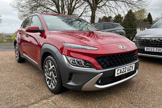 Hyundai KONA 1.6 h-GDi Ultimate DCT Euro 6 (s/s) 5dr Red