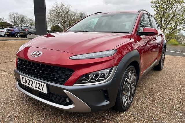 Hyundai KONA 1.6 h-GDi Ultimate DCT Euro 6 (s/s) 5dr Red