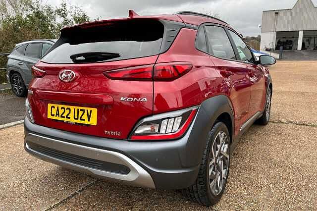 Hyundai KONA 1.6 h-GDi Ultimate DCT Euro 6 (s/s) 5dr Red