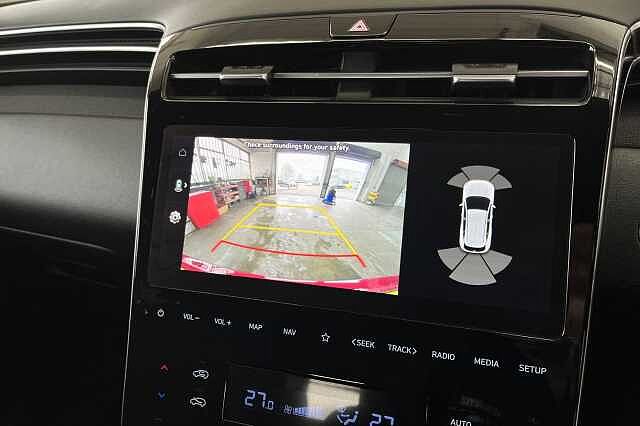 Hyundai TUCSON 1.6 T-GDi MHEV Premium DCT Euro 6 (s/s) 5dr Red