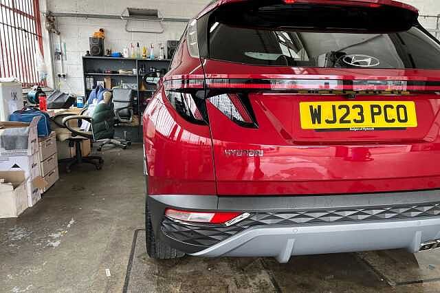 Hyundai TUCSON 1.6 T-GDi MHEV Premium DCT Euro 6 (s/s) 5dr Red