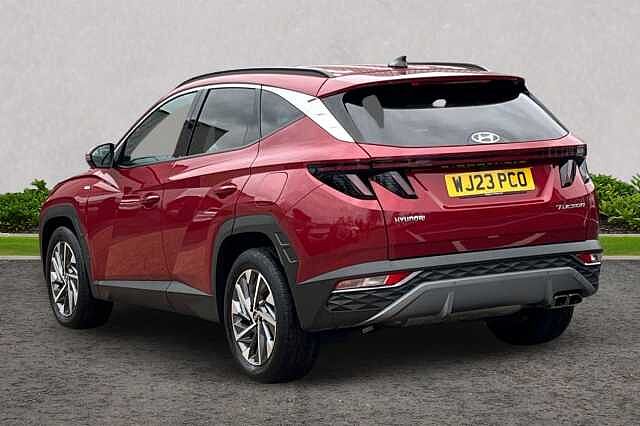 Hyundai TUCSON 1.6 T-GDi MHEV Premium DCT Euro 6 (s/s) 5dr Red