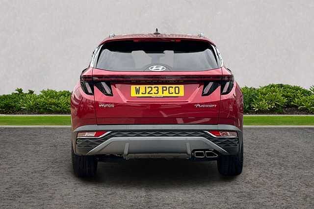 Hyundai TUCSON 1.6 T-GDi MHEV Premium DCT Euro 6 (s/s) 5dr Red