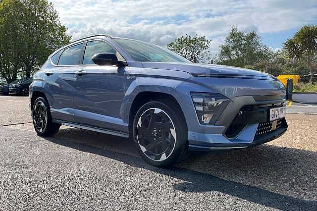 Hyundai KONA 65.4kWh N Line Auto 5dr Blue