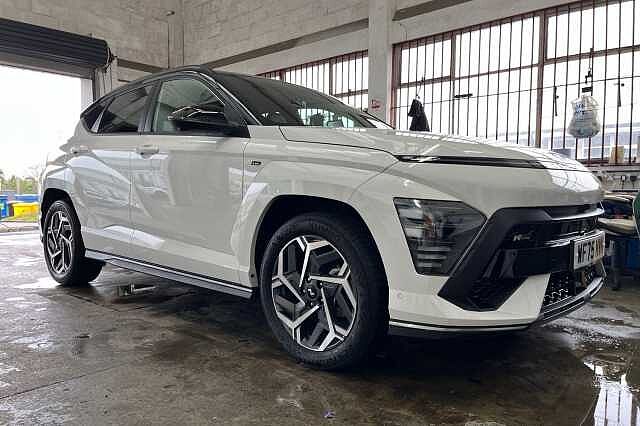 Hyundai KONA 1.6 h-GDi N Line S DCT Euro 6 (s/s) 5dr White