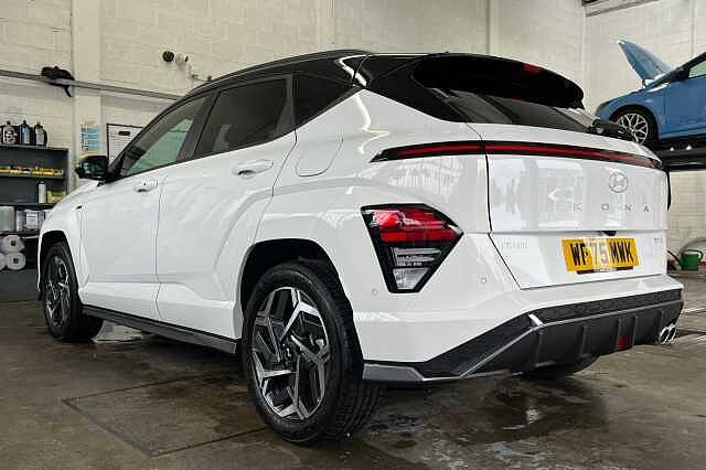 Hyundai KONA 1.6 h-GDi N Line S DCT Euro 6 (s/s) 5dr White