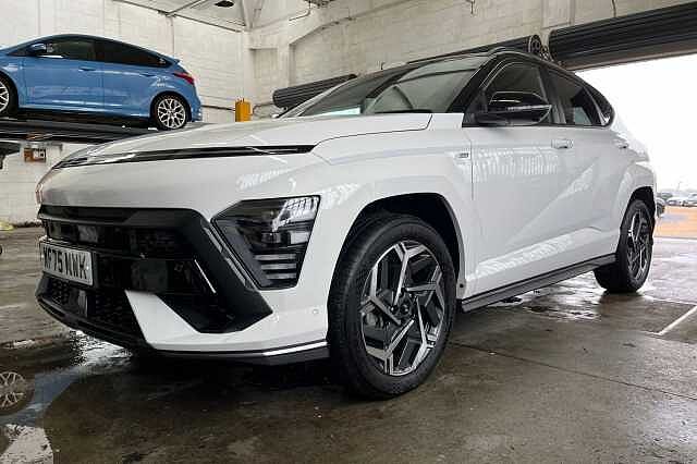 Hyundai KONA 1.6 h-GDi N Line S DCT Euro 6 (s/s) 5dr White