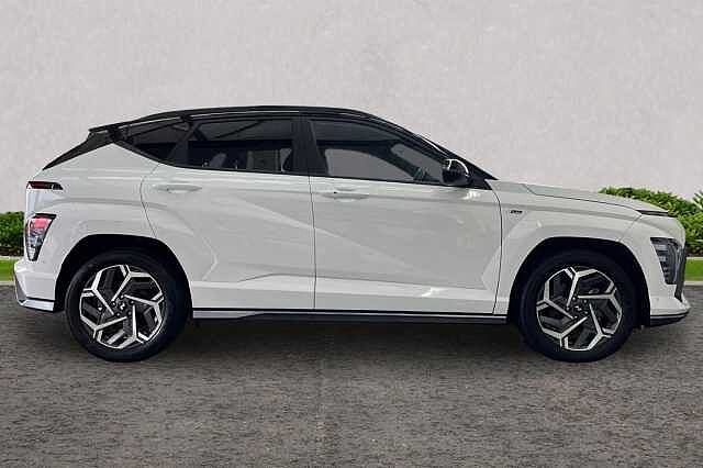 Hyundai KONA 1.6 h-GDi N Line S DCT Euro 6 (s/s) 5dr White
