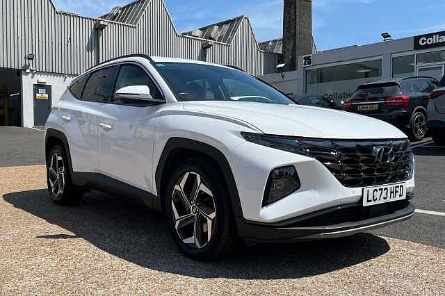 Hyundai TUCSON 1.6 h T-GDi Premium Auto Euro 6 (s/s) 5dr White