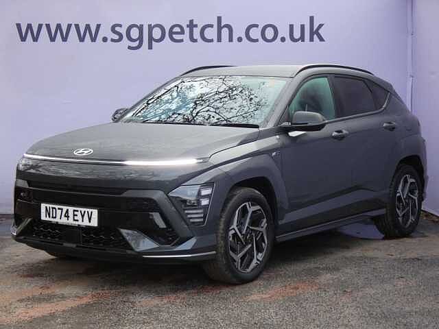 Hyundai KONA 1.6 h-GDi N Line S DCT Euro 6 (s/s) 5dr Grey