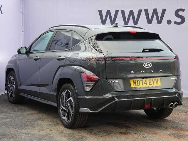 Hyundai KONA 1.6 h-GDi N Line S DCT Euro 6 (s/s) 5dr Grey