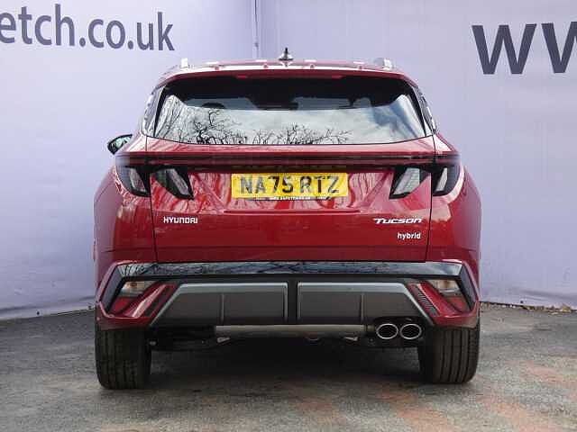 Hyundai TUCSON 1.6 T-GDi N Line Auto Euro 6 (s/s) 5dr Red