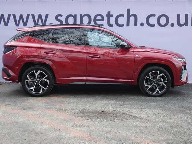 Hyundai TUCSON 1.6 T-GDi N Line Auto Euro 6 (s/s) 5dr Red