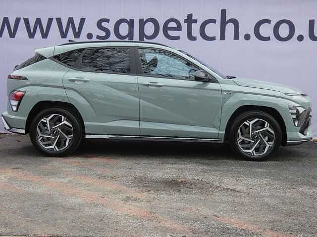 Hyundai KONA 1.6 h-GDi N Line DCT Euro 6 (s/s) 5dr Green