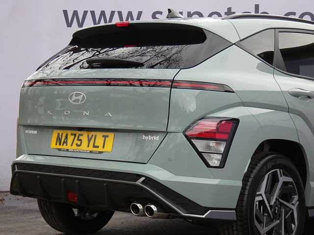 Hyundai KONA 1.6 h-GDi N Line DCT Euro 6 (s/s) 5dr Green