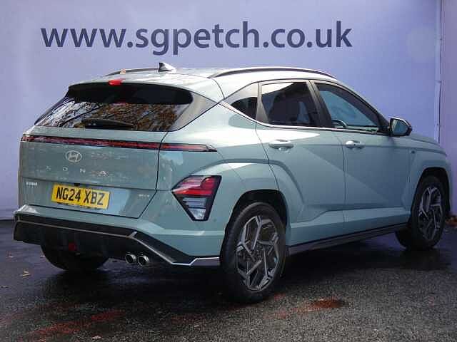 Hyundai KONA 1.6 h-GDi N Line S DCT Euro 6 (s/s) 5dr Green